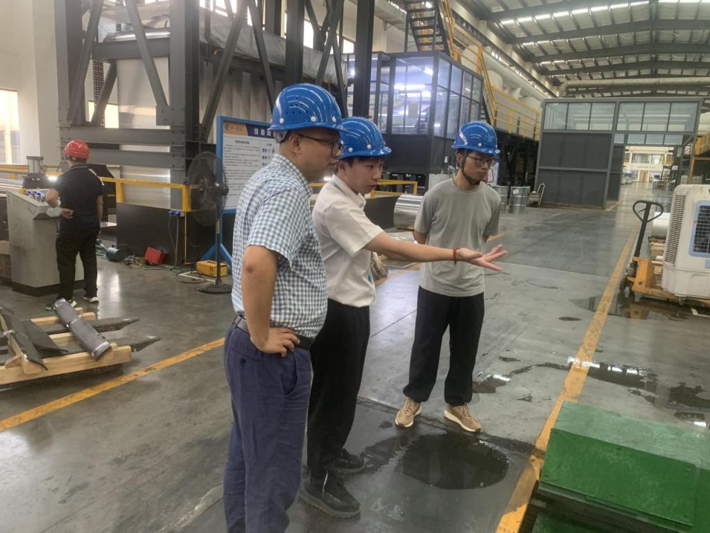 校企攜手，共創共享 人工智能學院赴浙江洲一鋁業調研，開啟技術咨詢服務新篇章
